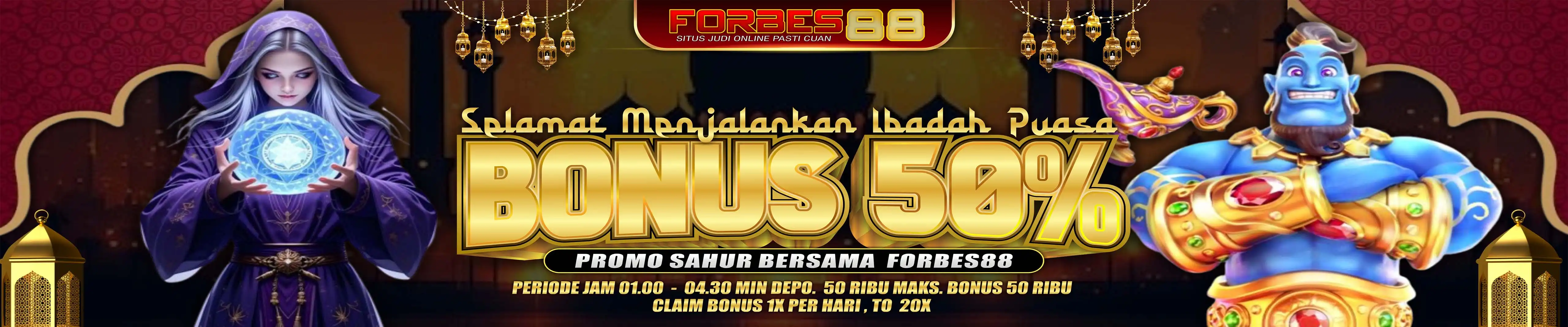 Promo Sahur Bonus Saldo 50%